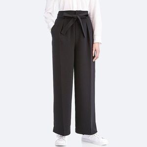 *NEVER WORN* UNIQLO BELTED WIDE LEG PANT
